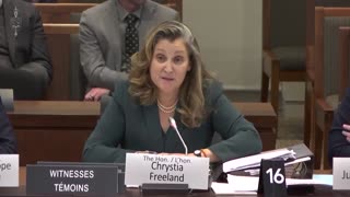 Freeland Liberals Trudeau are responsible for a $60B deficit?!