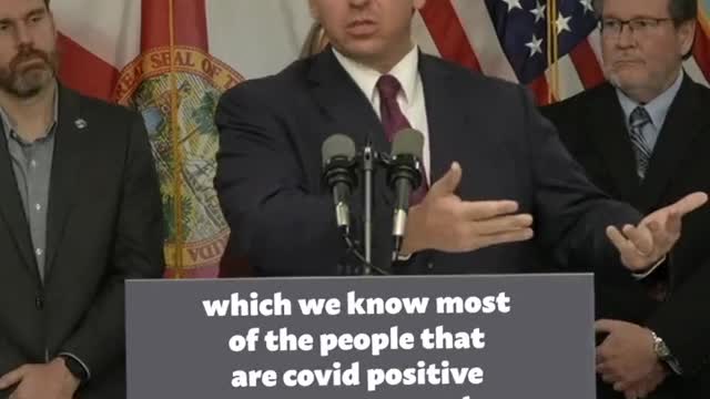 Ron DeSantis highlighting the none sense of the measures