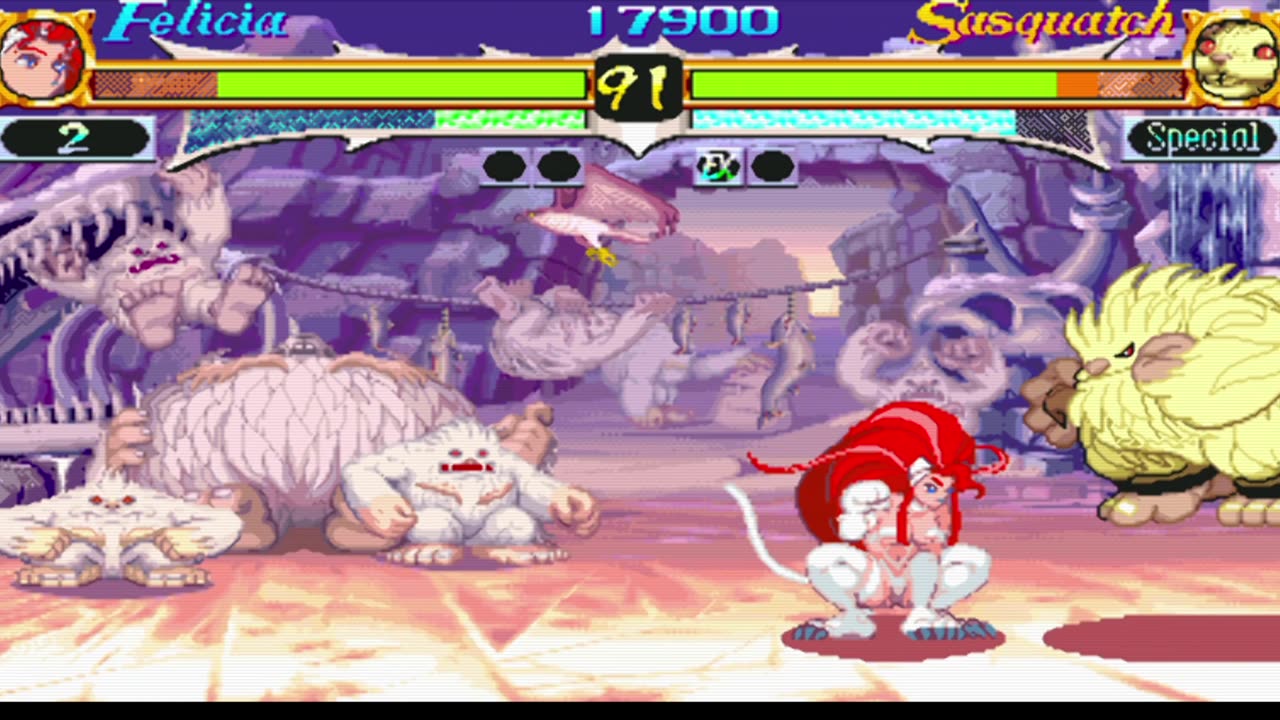 Felicia vs Sasquatch