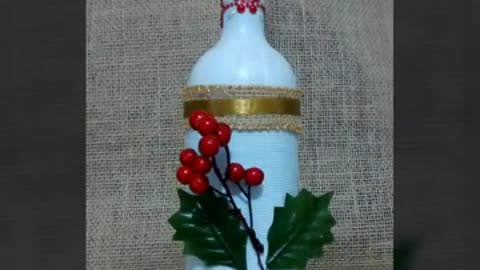 creative new old Bottle reviews decoration ideas/bottle decoration