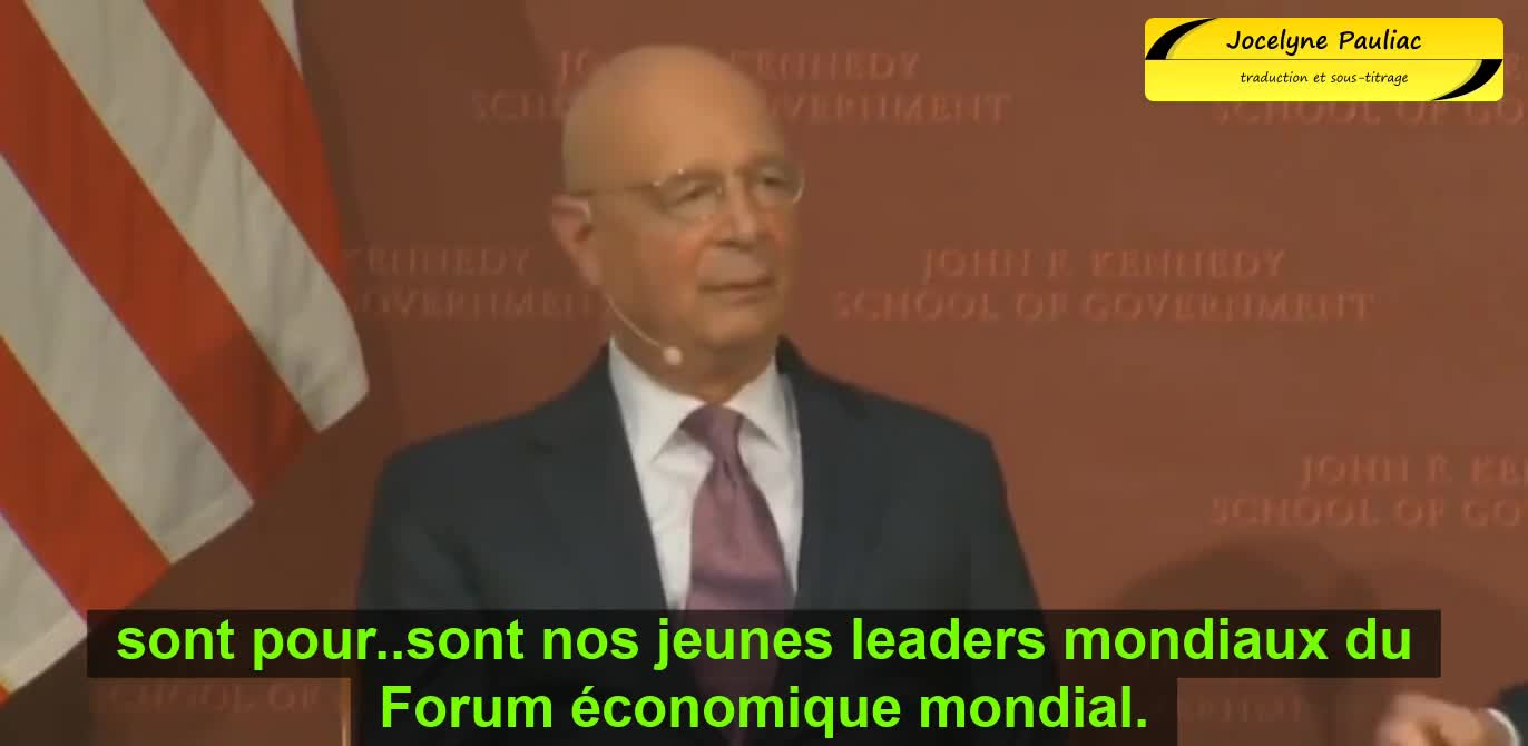 Klaus Schwab est fier d'avoir infiltré tous les gouvernements