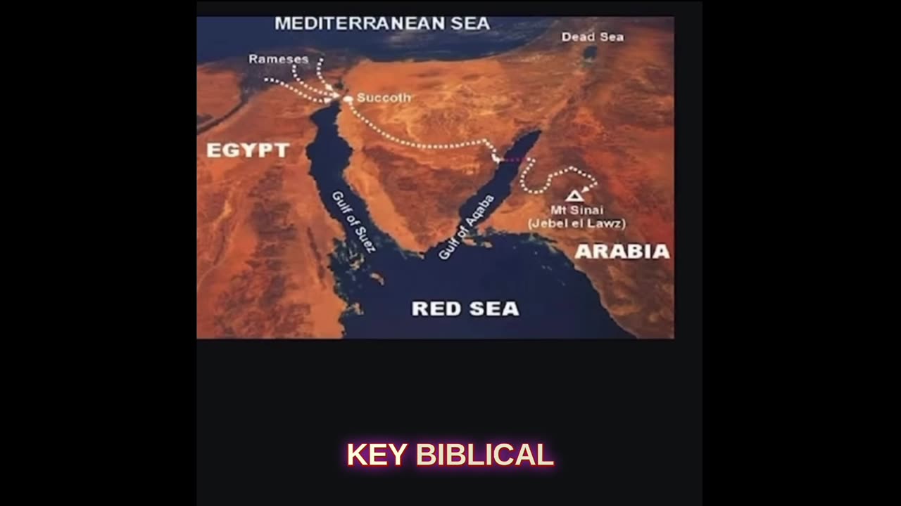 Biblical Discoveries! Red Sea Crossing, Mt. Sinai, & Rock Split Open!! 😱