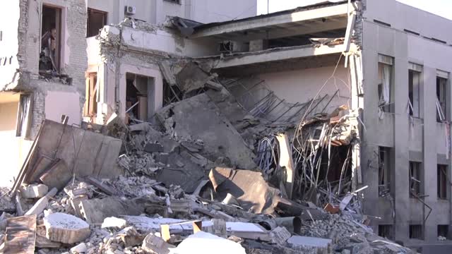'I was lucky': Man rescued from collapsed building in Kharkiv
