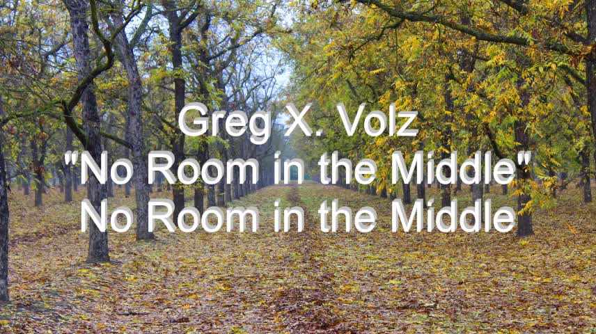 Greg X. Volz - No Room in the Middle #275