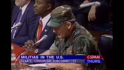 AS ONE WE ARE UNSTOPPABLE - U.S. SENATE MILITIA HEARING - C-SPAN