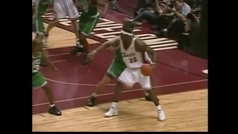 LeBron James 24 Points 3 Ast Vs. Celtics, 2003-04.