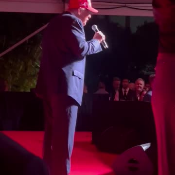 President Trump delivers remarks at Mar a Lago after meeting with Biden in DC