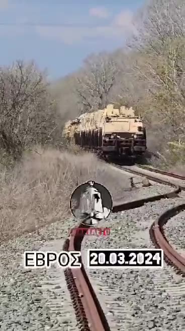 Άρματα από την Αλεξανδρούπολη στην Ουκρανία