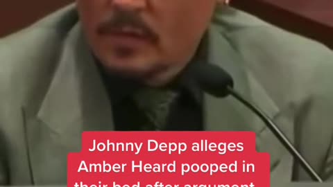 Johnny Depp alleges Amber Heard pooped in their bed after argument, she blamed her dogs