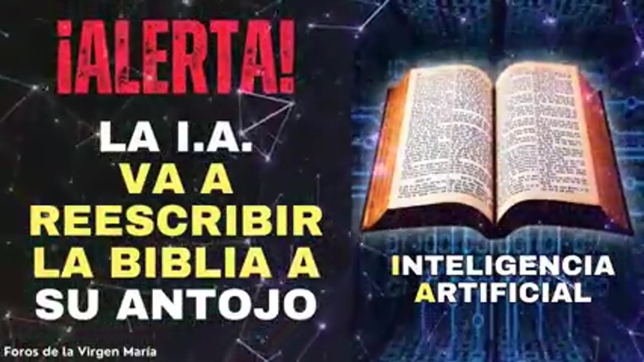 ¡Peligroso Anuncio! la Inteligencia Artificial reescribirá la Biblia ¿cómo será y para qué?