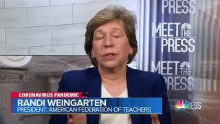 AFT President HILARIOUSLY Says NYC Good Example of Reopening Schools
