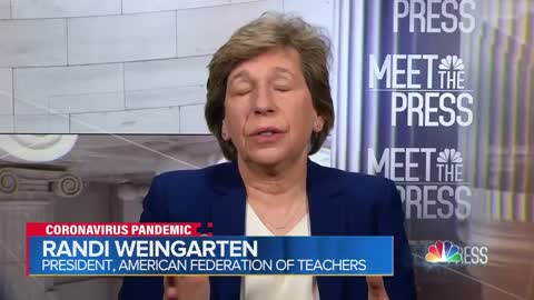 AFT President HILARIOUSLY Says NYC Good Example of Reopening Schools