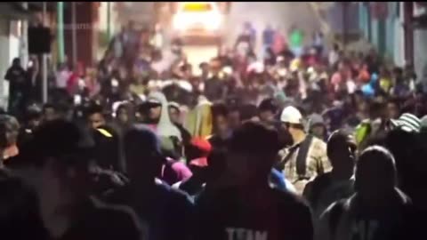 Reportedly headed to our southern border.. (Tapachula, Mexico) #Treason