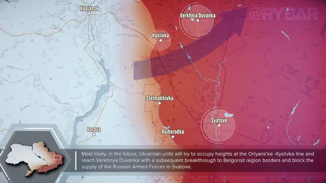 Chronicle of the AFU Offensive in Starobelsk Direction 21-25 Oct 2022