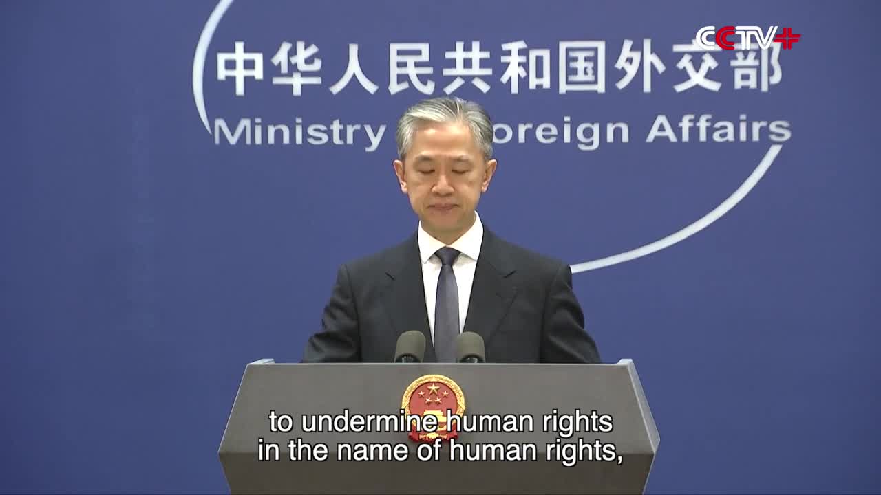 China Slams U.S. Lie-based Xinjiang Act