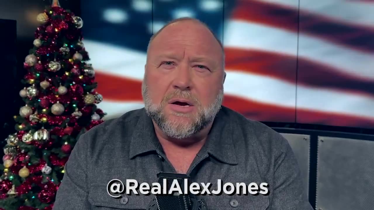 Merry Christmas From Alex Jones, Infowars and us at Invalidcookie.com