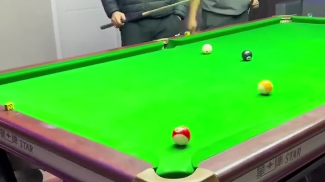 Funny video billiard