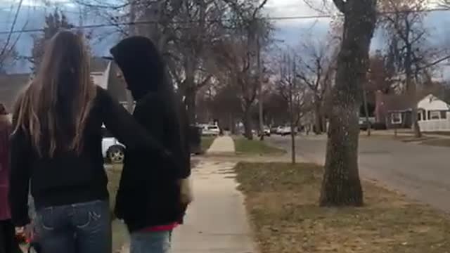 Father Gets Involved in Street Brawl