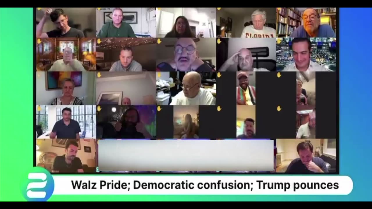 Hacker Interrupts Leftist Mark Halperin's Livestream Regarding Walz-Harris Ticket