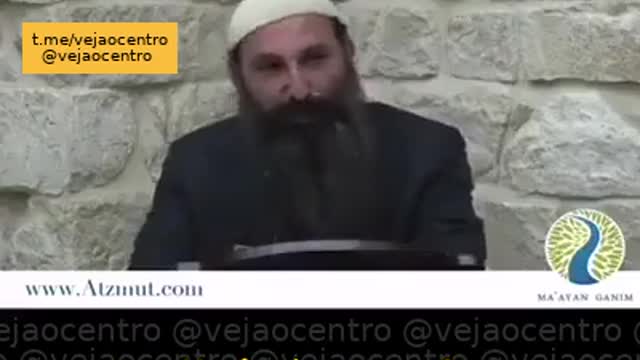 Israelita de forma clara explica qual é o maior problema que enfrentamos
