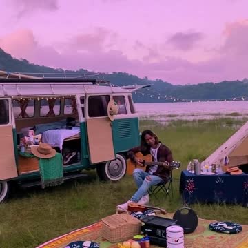 Campervan adventure in bali