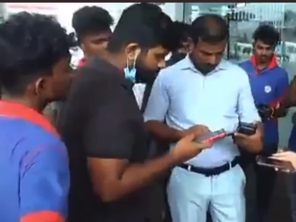 Sri Lanka… citizens use QR codes to buy fuel rations.