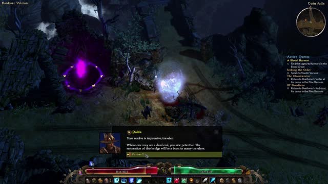 Grim dawn, Druid, Normal/Veteran, Hardcore Pt 22.