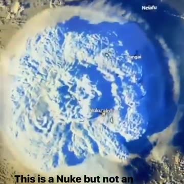 Was The Tonga-Hunga Haʻapai Volcano Eruption Actually A Nuclear Explosion?