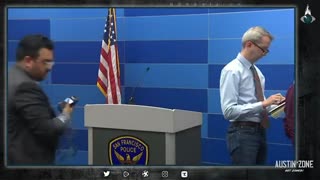 Reporter on hot mic after San Francisco Police Press Conference regarding Paul Pelos