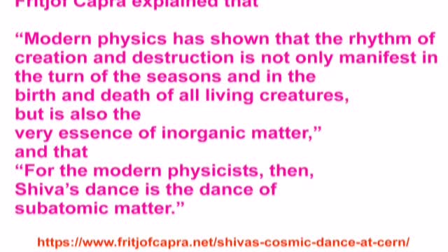 Physicist Fritjof Capra: Hinduism & Quantum Physics