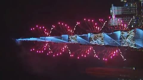 Dubai Burj Khalifa new year celebration 2022 part 6