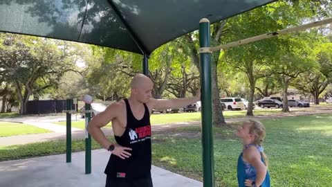 Comparison of fitness between men and little girls