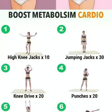 How to Increase Metabolism With exercise | Workouts To Lose Weight Fast