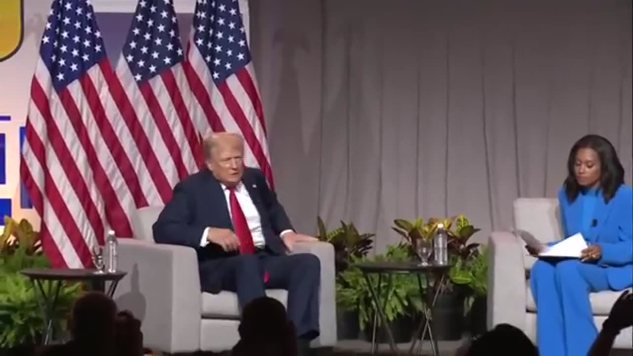 Donald Trump questions Kamala Harris' race during interview with Black journalists