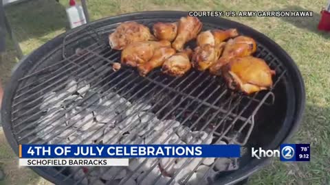 Thousands of families attend July 4th celebration at Schofield Barracks