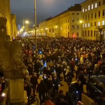 Covid-protests in Munich, Germany