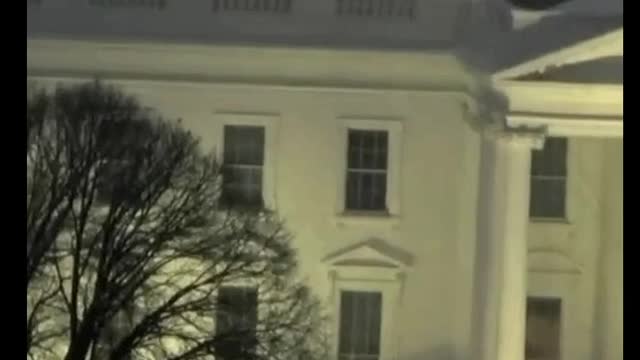 White House - Flashes in second story windows.