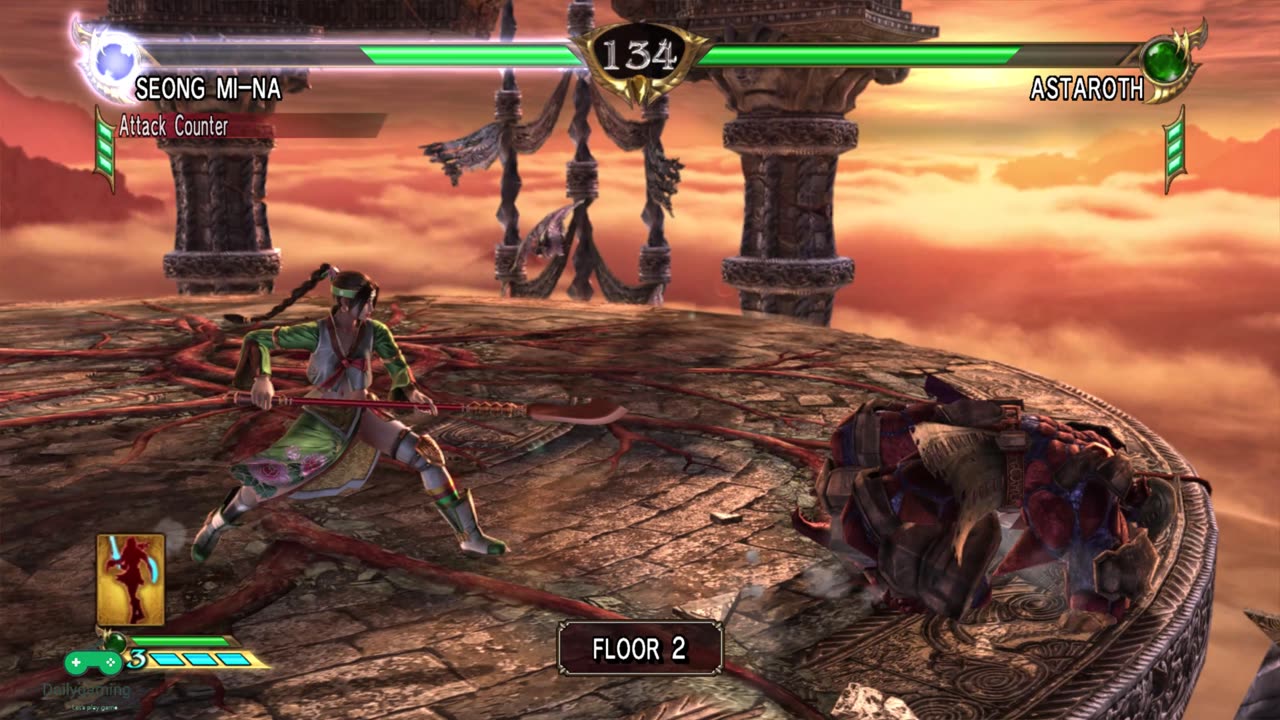 SOUL CALIBUR 4 SEONG MINA Gameplay