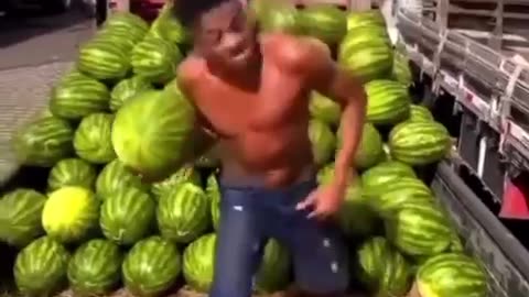 The watermelon jugglers