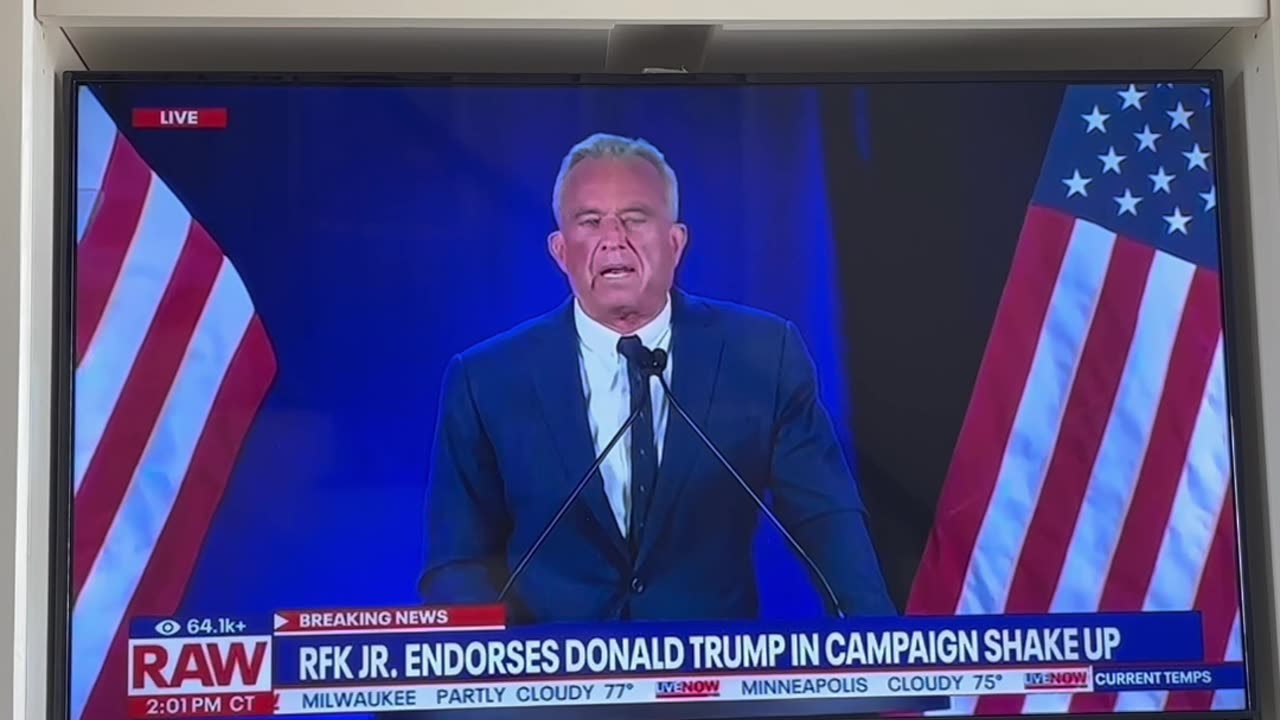 RFK officially Endorses Trump (interesting clip!!