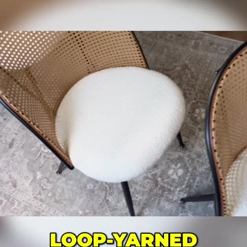 Ultimate Review Loop Yarn Valko Fabric Bekrvio Rattan Dining Chairs