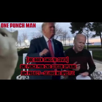 [Joe Biden sings/AI Cover] One Punch Man Season 2 OP | JAM Project - Seijaku no Apostle (静寂のアポストル)
