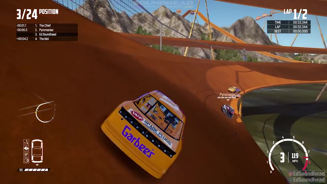 HOT WHEELS NO RESET NASCAR CHALLENGE! _ Wreckfest