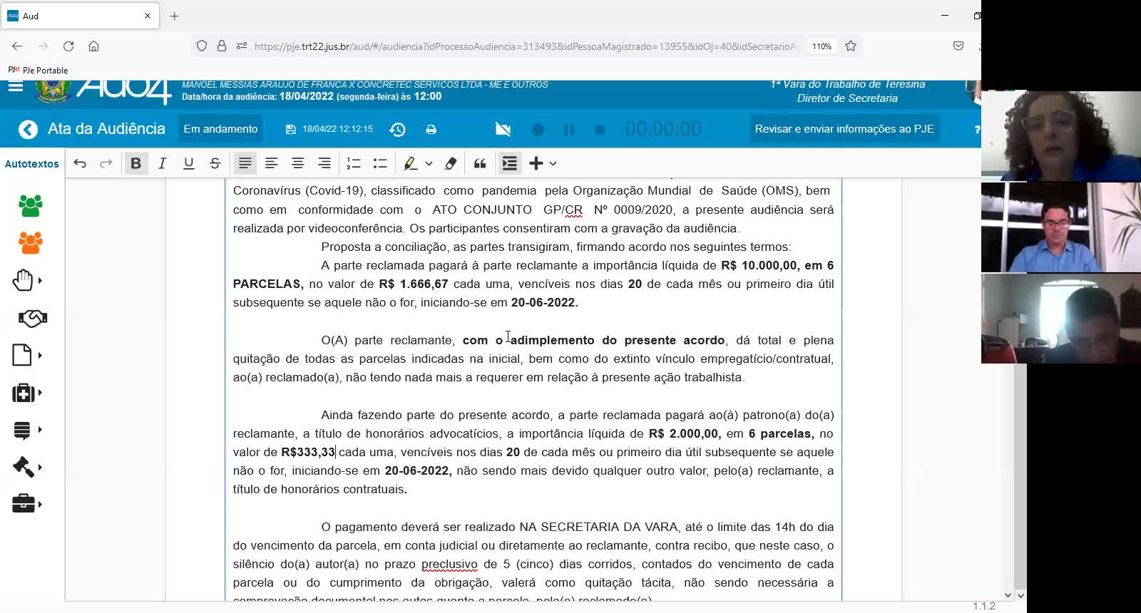 ATSum 0000443-47.2019.5.22.0001