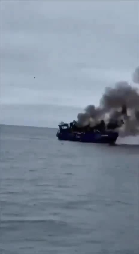 Russian navy sinks the MV Captain Lobanov 21 March 2024