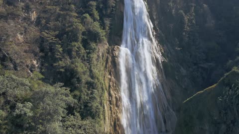 Amazing silky waterfall