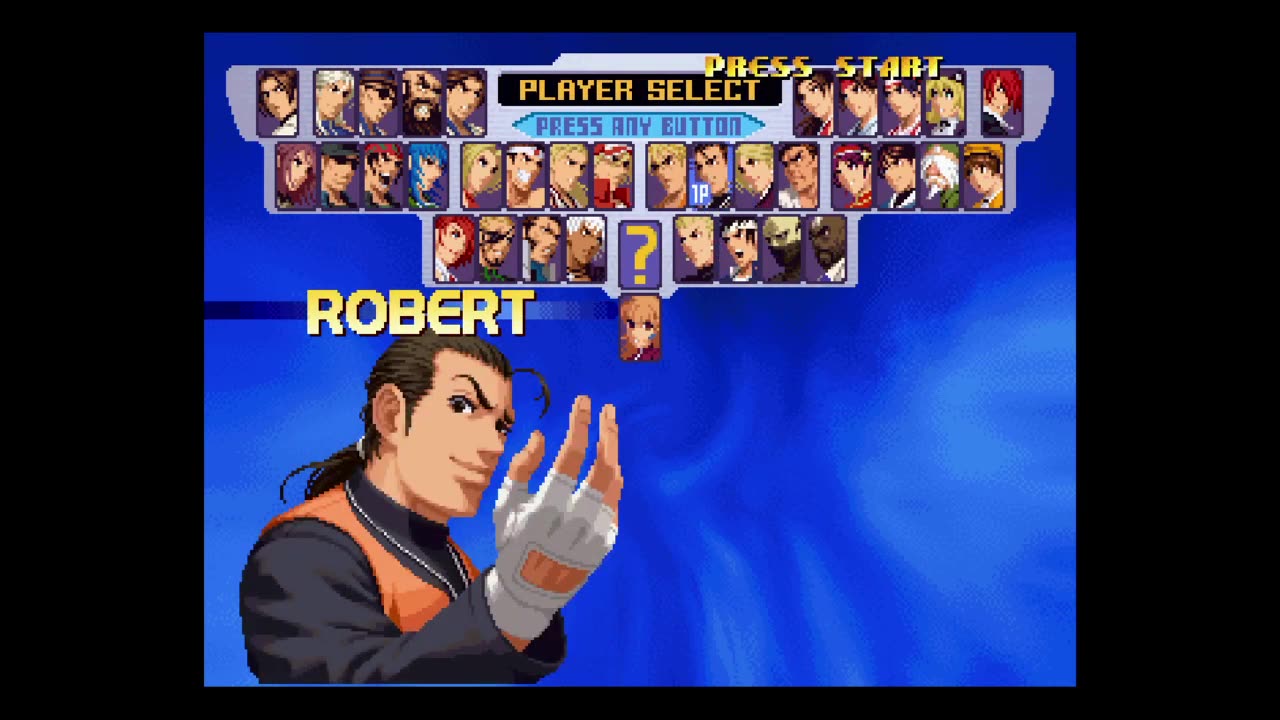 KOF 2000 ROBERT ARCADE GAMEPLAY WALKTHROUGH