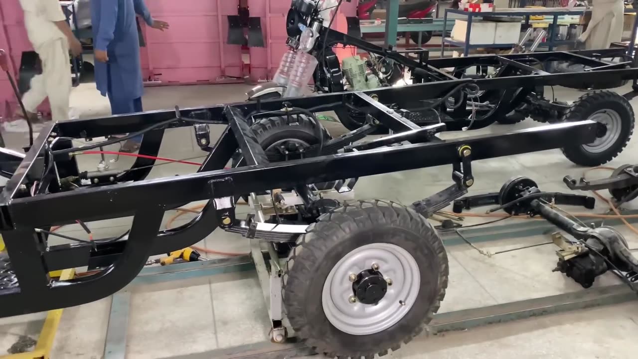 World's best and most powerful loader rickshaw manufacturing factory visit and full procedure