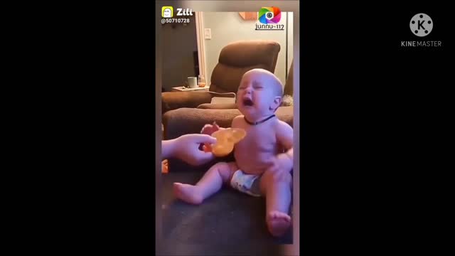 Cute funny baby