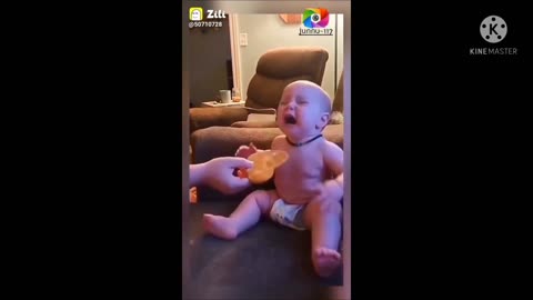 Cute funny baby